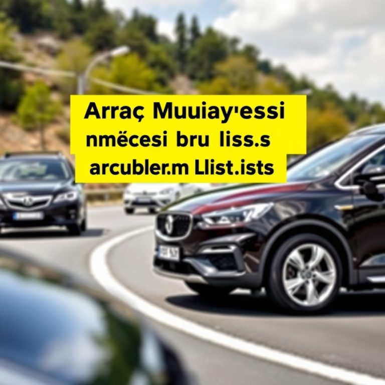 Araç Muayenesi Öncesi Kontrol Listesi