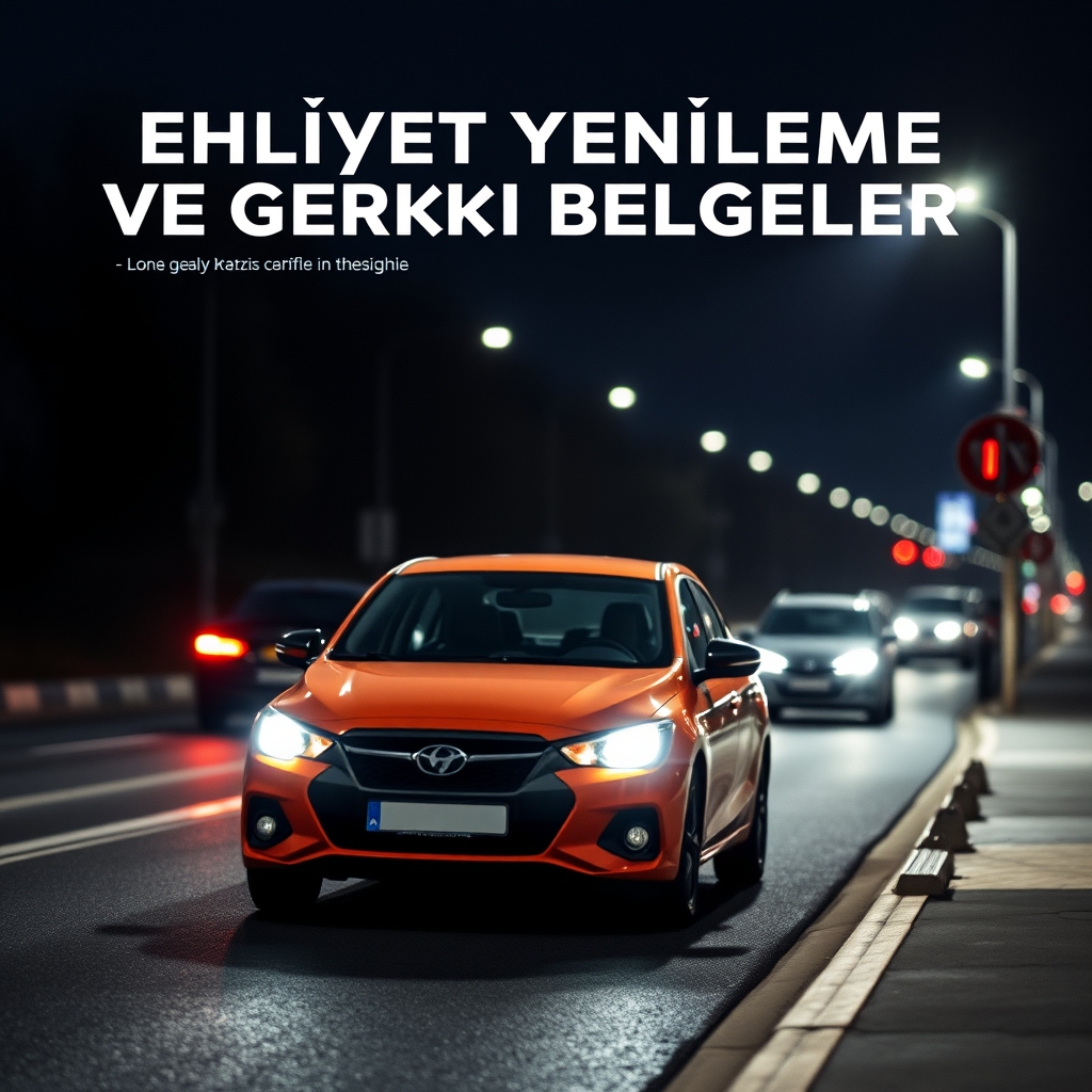 Ehliyet Yenileme İşlemleri ve Gerekli Belgeler açıklayıcı görsel 2